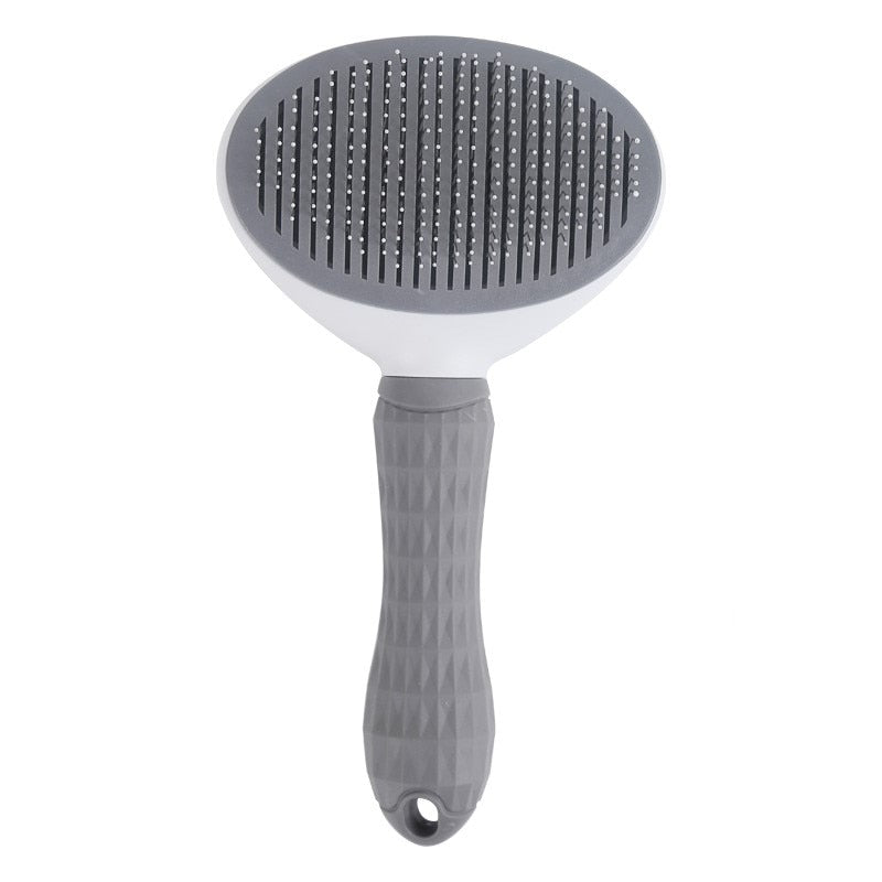 Pet Brush For Dog And Cat Comb; Self Cleaning Pet Hair Remover Brush; Grooming Tool For Pets