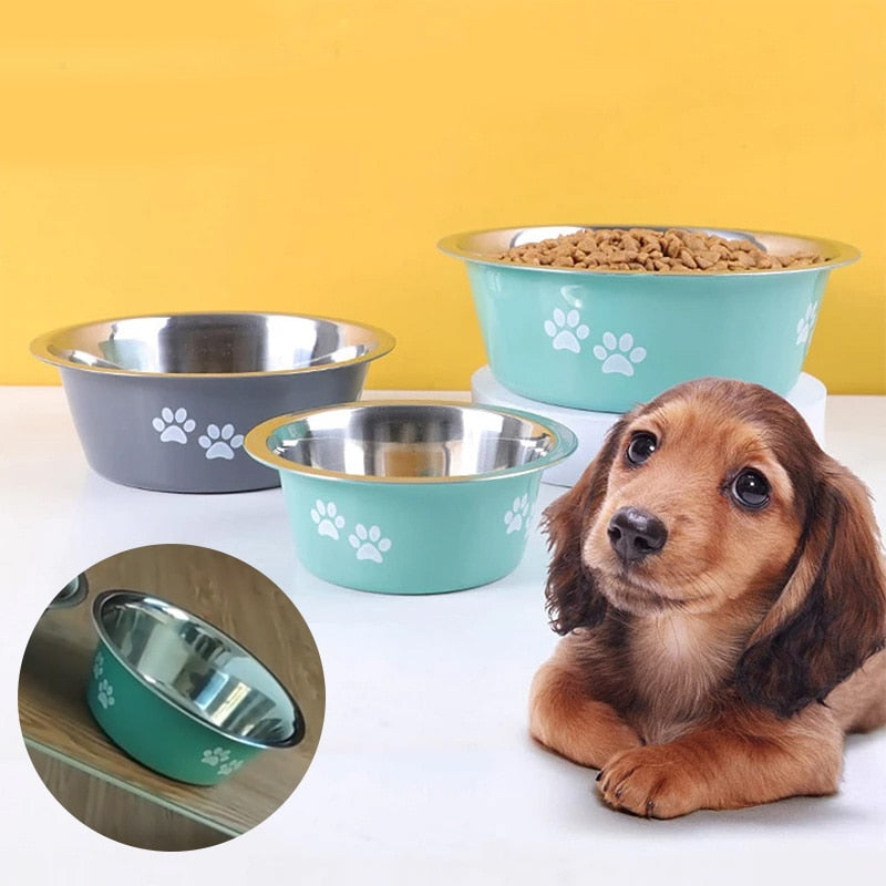 Luxury Brand Designer Dog Bowl Bowls With Placemat Puppy Cat Feeder  Non-slip Crash French Bulldog Bowl For Small Dogs - AliExpress